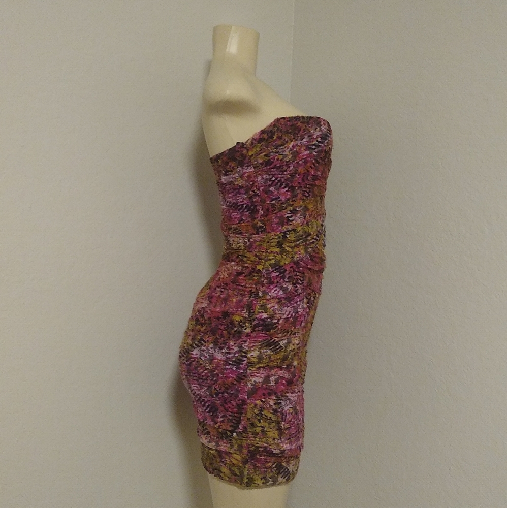 Multicolored Arden B Floral Halter Medium Dress -- Final Price - Picture 3 of 12